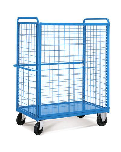 transport cart / shelf / wire mesh platform / multipurpose