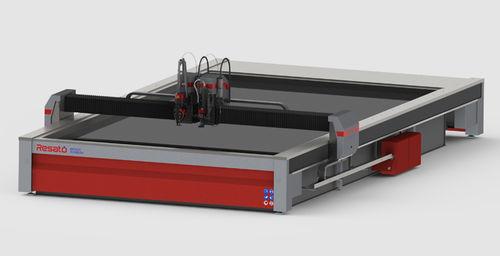 CNC cutting machine / stainless steel / water-jet / precision