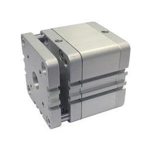 non-rotating cylinder / magnetic piston / double-acting / compact