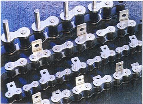 transport chain / attachment / stainless steel