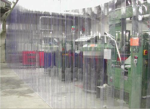 flexible strip doors / for the food industry / industrial / PVC