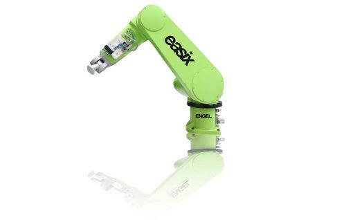 articulated robot / 6-axis / for injection molding machines / industrial