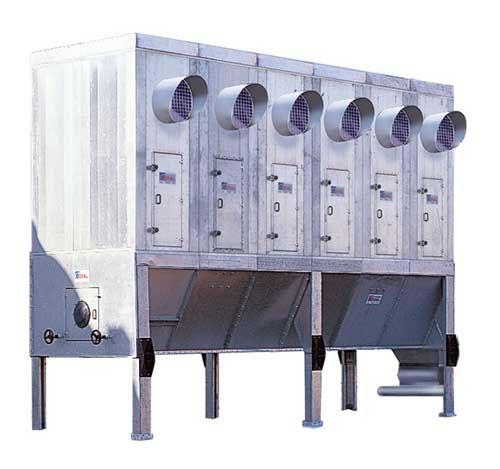 cyclone dust collector / modular / for wood dust
