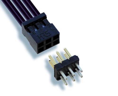 wire-to-board connector / parallel / crimp