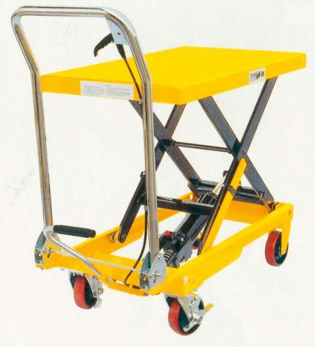 scissor lift table / hydraulic / roller