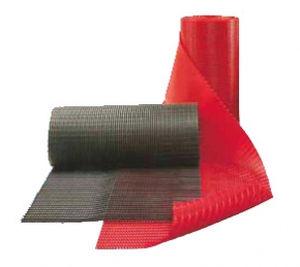 anti-fatigue mat / for hygienic applications / ribbed