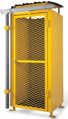 storage cabinet / steel / for gas bottles