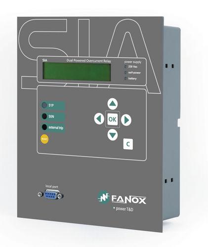over-current protection relay / trip circuit / single-phase / panel-mount