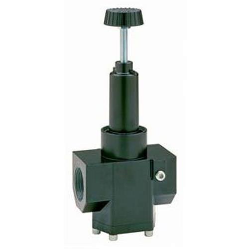 compressed air pressure regulator / spring / single-stage