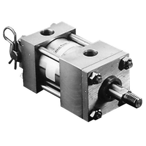 pneumatic cylinder / double-acting / stainless steel