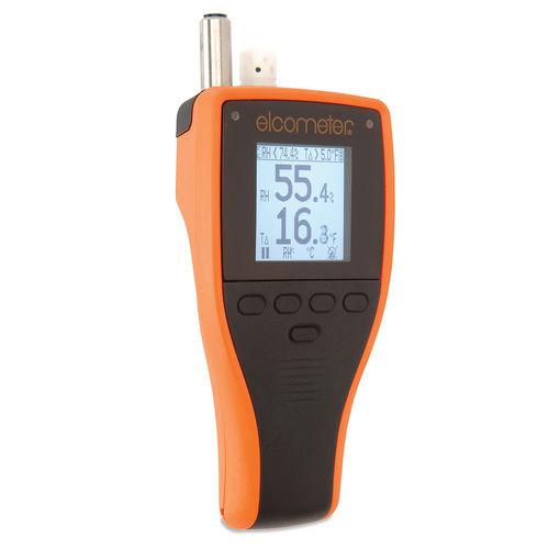 digital hygrometer / hand-held / relative humidity / industrial