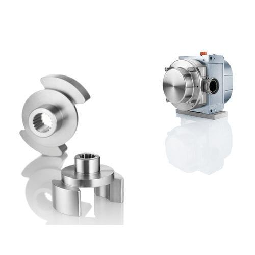 rotary lobe pump / sanitary / for viscous fluids / handling