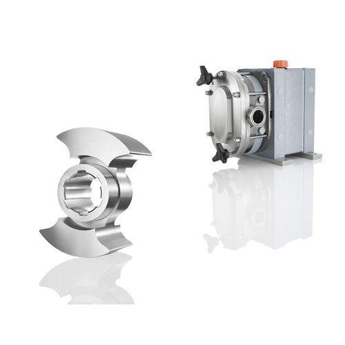 rotary lobe pump / sanitary / for viscous fluids / discharge