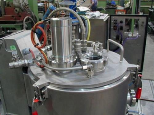 pilot plant centrifuge / laboratory / vertical / batch