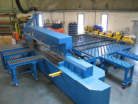 panel saw / for non-ferrous materials / horizontal / automatic