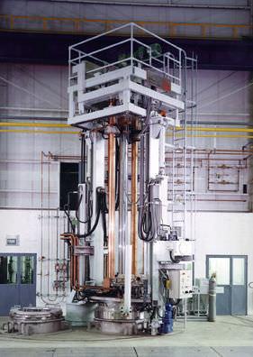 slag remelting furnace / chamber / electric