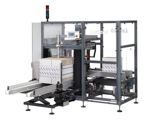 high-speed case erector / automatic / hot-melt glue / adhesive tape