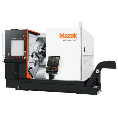 CNC turning center / horizontal / double-turret / high-productivity