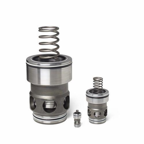 cartridge check valve / ball / screw-in / compact