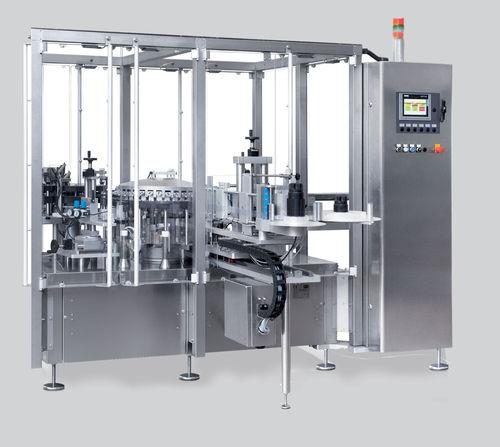 side labelling machine / rotary / syringe / high-speed