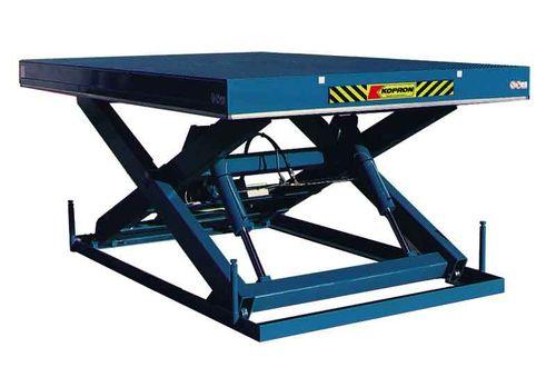 scissor lift table / hydraulic / manual