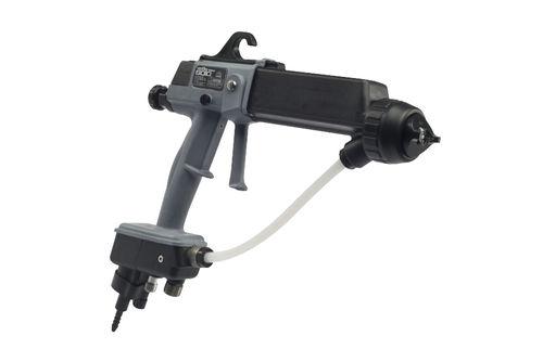 spray gun / finishing / for paint / manual