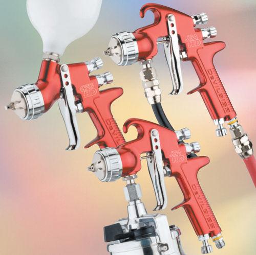 spray gun / finishing / for paint / manual