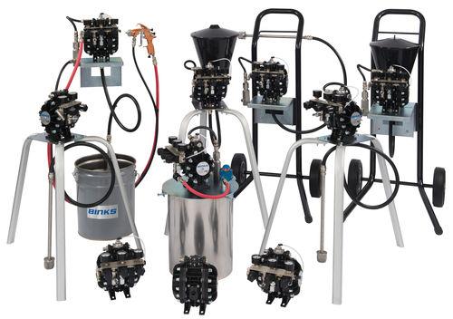 paint pump / double-diaphragm / dosing