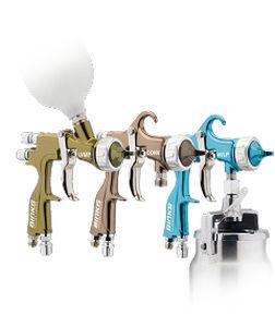 spray gun / finishing / for fluids / manual