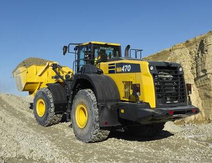 wheel loader / articulated / for construction