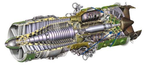 gas turbine / aeroderivative / power plant