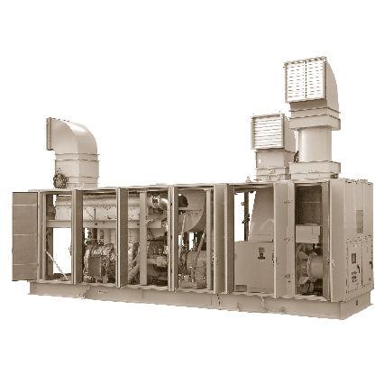 three-phase generator set / turbine / gas