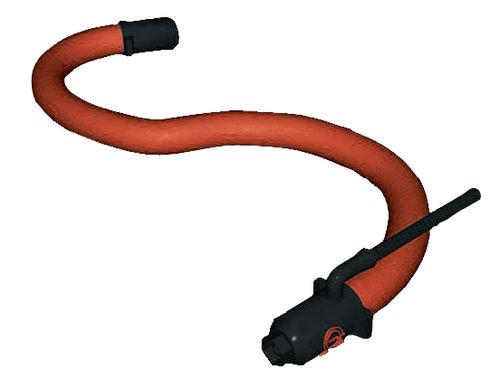 liquid heated hose / for gas / silicone