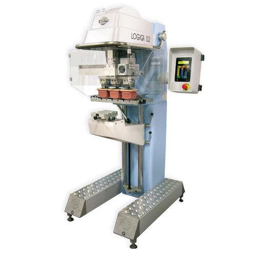 pad printing machine with open ink cup