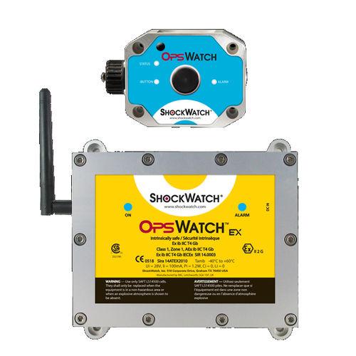 shock data-logger / vibration / WiFi / for logistics