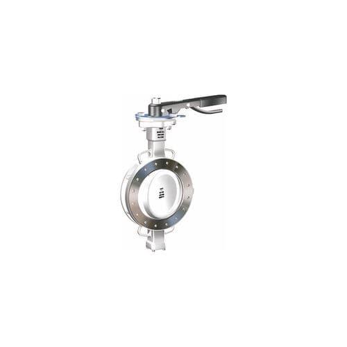 butterfly valve / flow control / PTFE