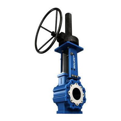 knife gate valve / shut-off / for slurry / for abrasive fluids