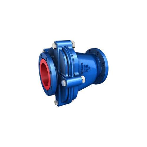 swing check valve / flange / for corrosive liquids