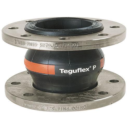 axial pipe expansion joint / rubber / for the chemical industry / flexible