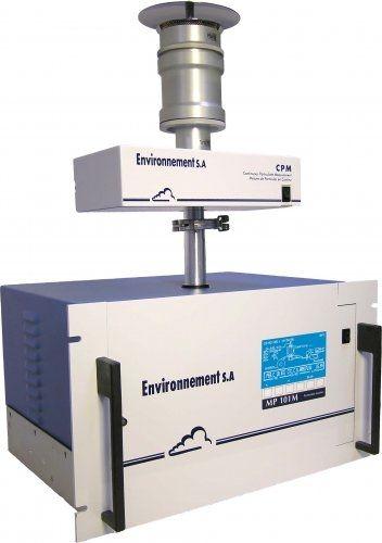 monitoring device / dust concentration and opacity / measurement / for environmental analyses