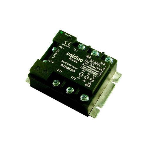 three-phase solid state relay / DIN rail