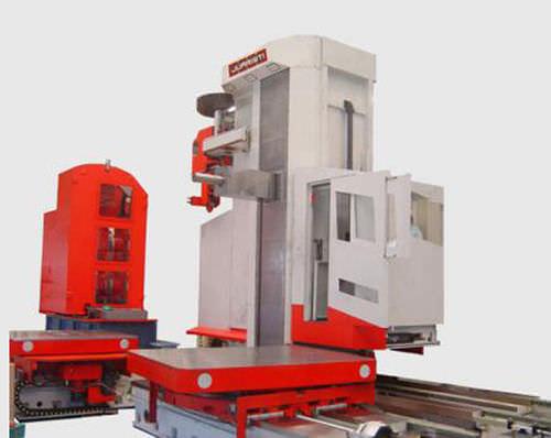 CNC boring machine / horizontal / 4-axis / traveling-column