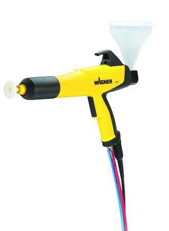 powder coating gun / for paint / manual / gravity feed