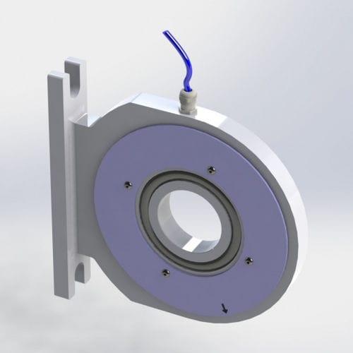 compression load cell / ring / IP66 / for rolls