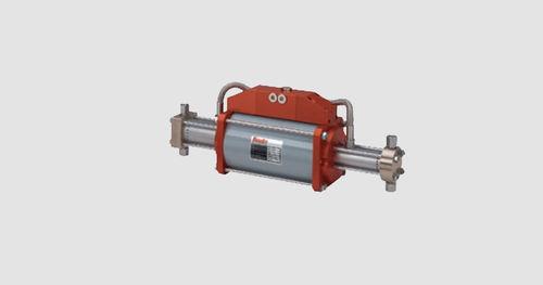 gas pressure booster / high-pressure / air-driven