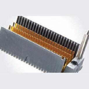 backplane connector / rectangular / SMT