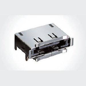 board-to-wire connector / SATA / rectangular / push-pull