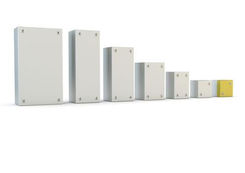 wall-mounted junction box / carbon steel / stainless steel / IP55