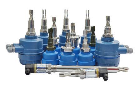 vibrating level switch / for liquids / multi-point / threaded