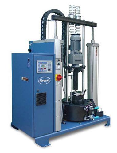 hot melt glue melter / with piston pump